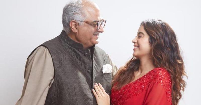 Know why Boney Kapoor praises his lovely daughter Janhvi Kapoor