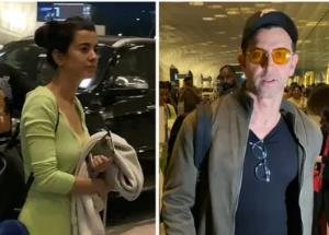 Hrithik Roshan leaves with girlfriend Saba Azad for Christmas vacation