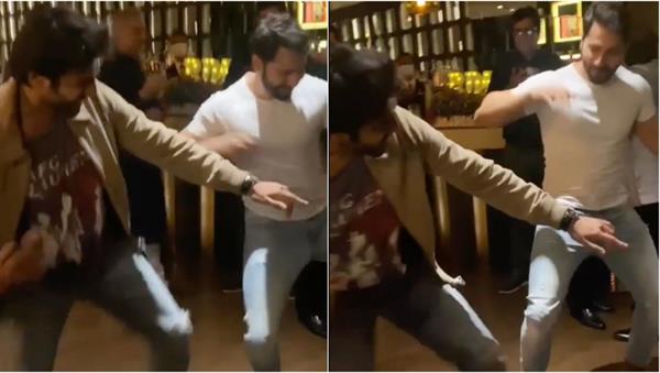 Watch: Kartik Aaryan and Varun Dhawan burn up the dance floor together in adorable video!