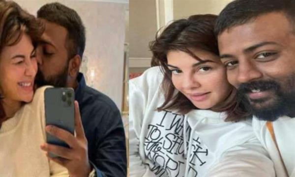 Jacqueline Fernandez with a;lleged conman Sukesh Chandrasekar 