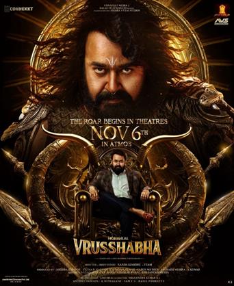 Vrusshabha: release date is out, Mohanlal’s most ambitious spectacle to roar from this date