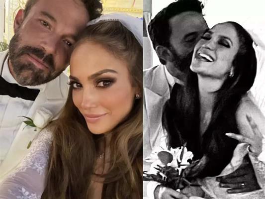 Jennifer Lopez and Ben Affleck get married in Las Vegas