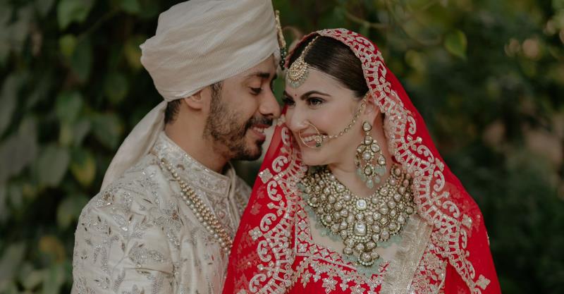 Abhishek Pathak and Shivaleeka Oberoi share first official wedding pictures