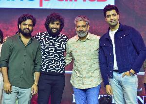 Adivi Sesh Confirms Release Of HIT 2 In Hindi in the presence of India's biggest Director SS Rajamouli at the Grand Pre Release Event