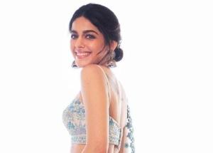 Alaya F Is A Vision To Behold In Dreamy Ivory Blue Lehenga