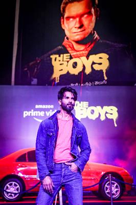All things diabolical at the launch event of The Boys season 3 presented by Shahid Kapoor