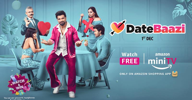 Amazon miniTV brings a twist to modern dating with its new show Datebaazi led by Rithvik Dhanjani