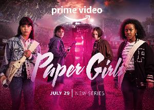 Amazon Studios debuted the official trailer for the highly anticipated series Paper Girls