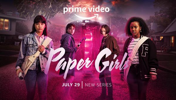 Amazon Studios debuted the official trailer for the highly anticipated series Paper Girls