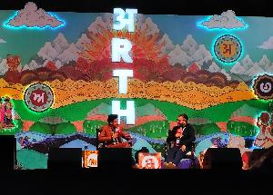 Manoj Bajpayee talks about the film Joram during  Arth – A Culture Fest