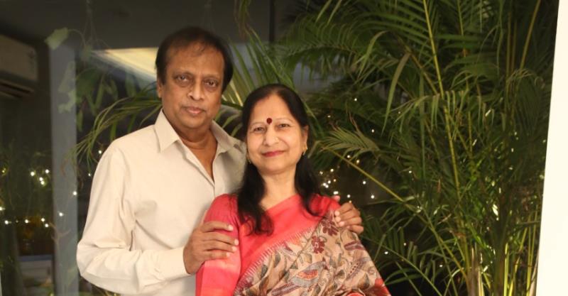 Ashok Shekhar celebrates his 67th birthday party with his close family and friends