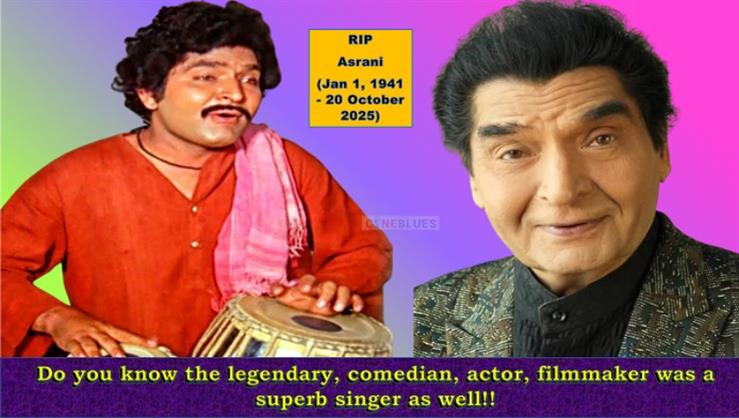 Asrani: Remembering the legendary, actor, filmmaker with these songs sung by the master comedian himself