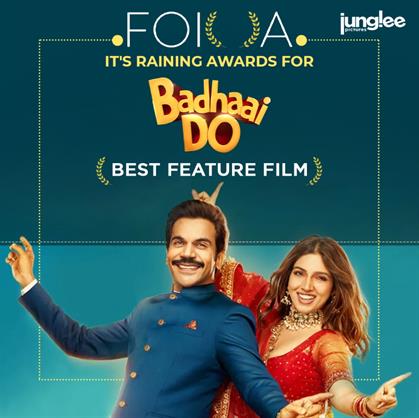 Junglee Pictures' Badhaai Do wins Best Feature Film of 2022 award at FOIOA