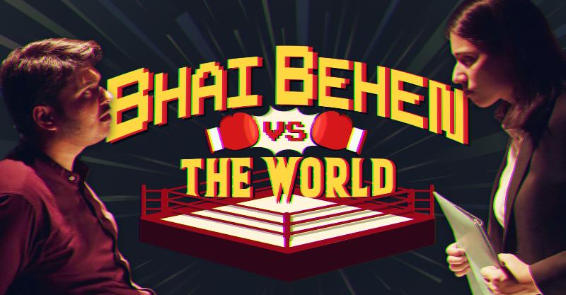 Amazon miniTV brings to you the khatti-meethi nok-jhok of Shubham and Saloni Gaur as it unveils the trailer of its upcoming web series Bhai - Behen vs The World
