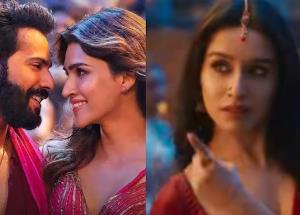 Varun Dhawan, Kriti Sanon and a ravishing Shraddha Kapoor show off their thumkas in Bhediya’s first exclusive song