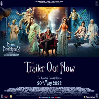 Bhool Bhulaiyaa 2 trailer out: Kartik Aaryan , Kiara Advani and Tabu in this funny horror comedy