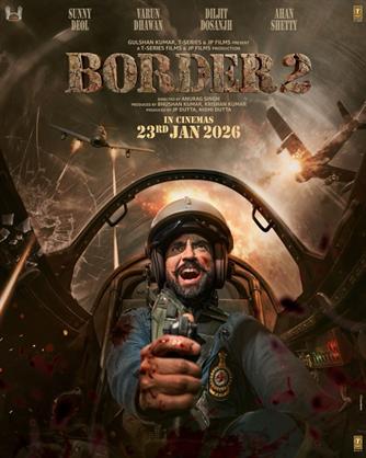 ‘Border 2’: Diljit Dosanjh Takes Command of the Skies in Powerful First Look 
