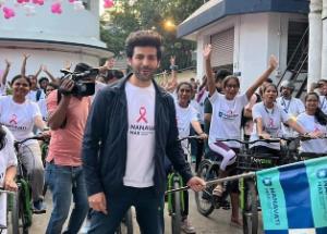 Check out Kartik Aaryan’s vocation for Breast Cancer Awareness