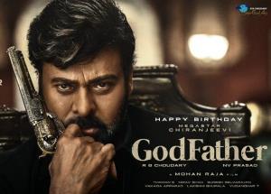 Chiranjeevi and Salman Khan's intense look in God Father teaser
