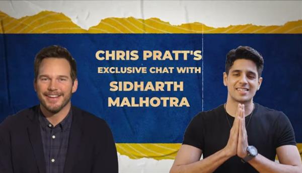 Sidharth Malhotra and Chris Pratt discuss the responsibility that comes with playing armed officers, fitness, Indian food, and more