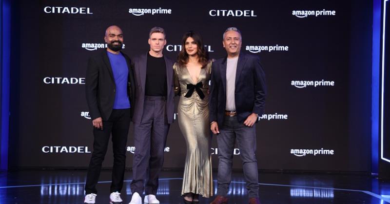 Citadel: Priyanka Chopra Jonas, Richard Madden kick off the global spy thriller global tour with Mumbai Press conference