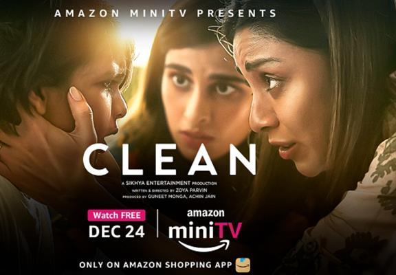 Amazon Mini TV launches short movie Clean 
