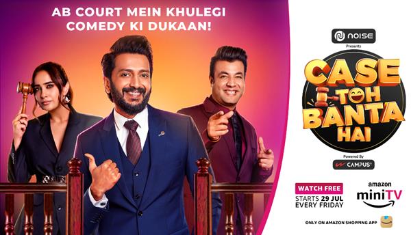 Meet the quirky, yet serious, ‘Janta Ka Lawyer’ aka Riteish Deshmukh on Amazon miniTV's Case Toh Banta Hai   