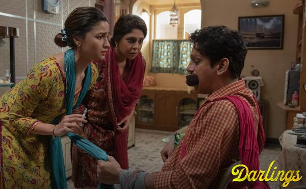 Darlings Movie Stills starring Alia Bhatt, Shefali Shah and Vijay Varma