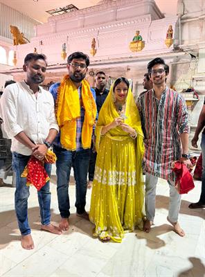 Titu Ambani cast visited at Khatu Syam and Salassar Hanuman