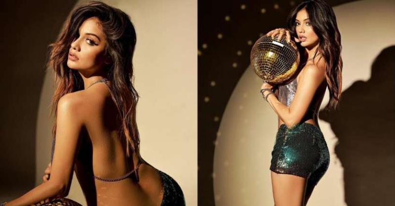 Divya Agarwal's bold photoshoot in backless top