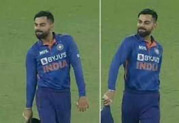 When Virat Kohli celebrated Allu Arjun's 'Srivalli from Pushpa!