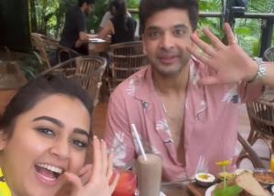 Tejasswi Prakash and Karan Kundrra enjoying some quality time together in Goa