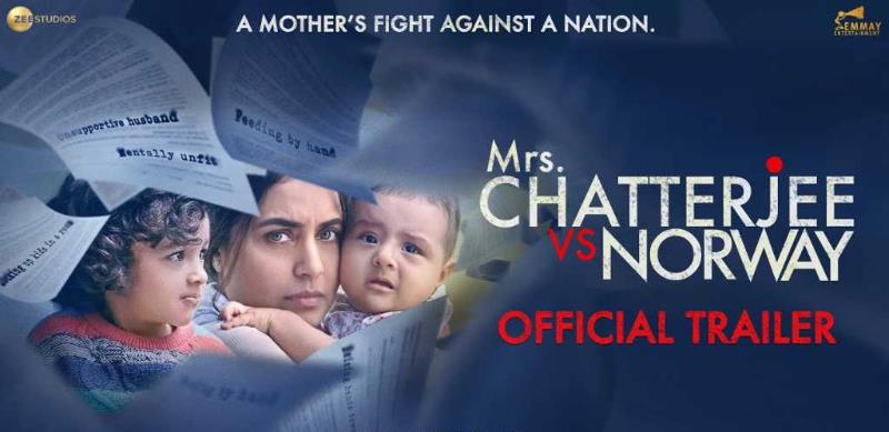 Mrs. Chatterjee Vs Norway Trailer: Rani Mukerji fights against an entire nation in this powerful film