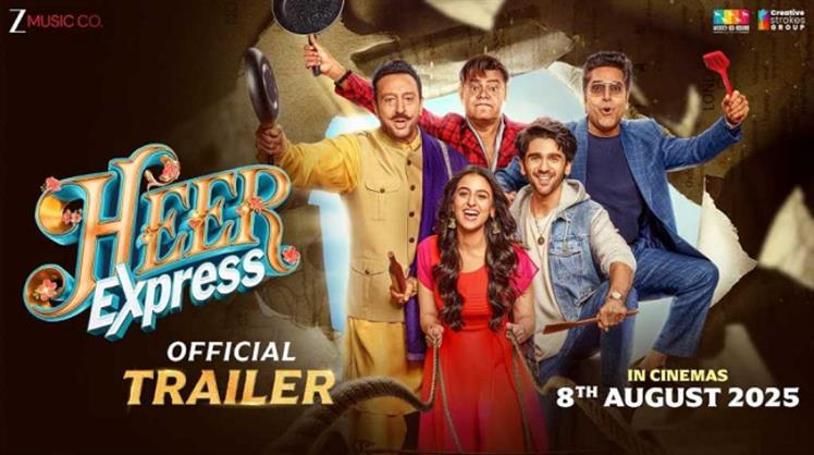 Heer Express: watch the trailer of the family entertainer that introduces Divita Juneja and Pritt Kamani
