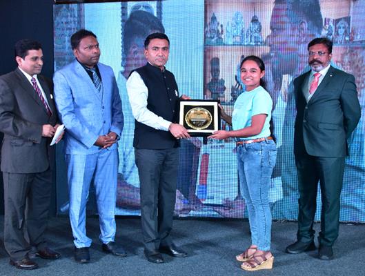 Chief Minister Pramod Sawant honored the participants at the Iced A Than 2022 Conference and Awards