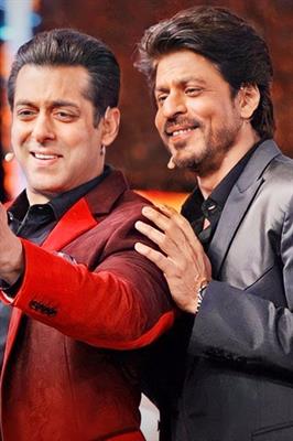 Salman Khan and Shah Rukh Khan 