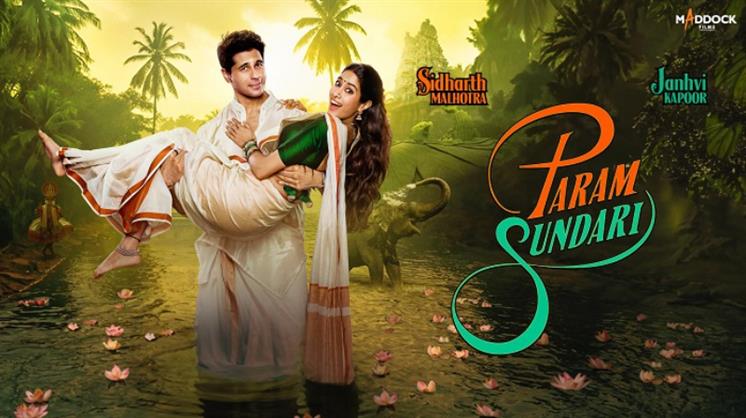 Param Sundari : catch the exclusive first look featuring Janhvi Kapoor and Sidharth Malhotra, during the screening of Bhool Chuk Maaf