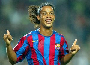 Football legend Ronaldinho surprised his fans by making his debut India's own microblogging platform on Thursday