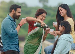 Check out Drishyam 2 movie stills starring Ajay Devgn, Tabu, Akshaye Khanna, Shriya Saran