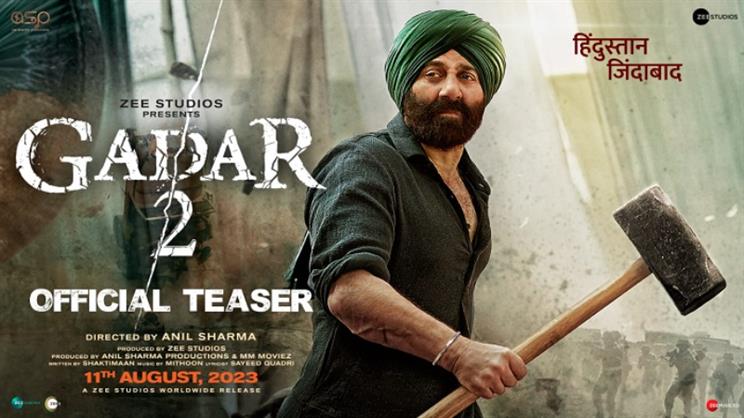 Gadar 2 teaser: Tara Singh aka Sunny Deol is back, the teaser recollects the magic of Anil Sharma’s historic blockbuster
