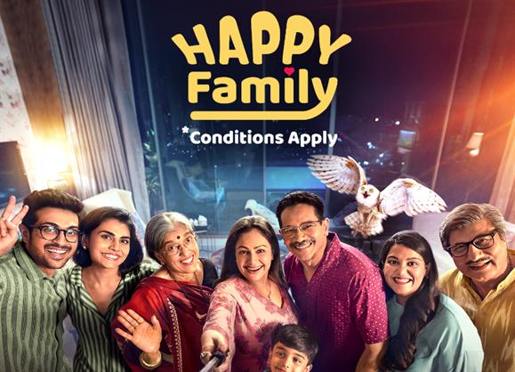 Prime Video Announces and Unveils the Trailer for its Upcoming Original Family Comedy Series, Happy Family: Conditions Apply, launching on 10  March 
