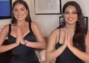 Miss Universe 2021 Harnaaz Sandhu and Miss Universe 2020 Andrea Meza created a sensational reel