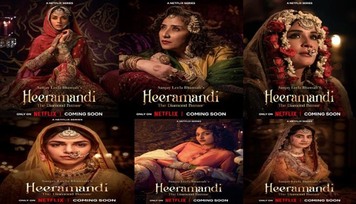 Heeramandi: The Diamond Bazaar - meet the characters of the mega -series, here is the first look of Richa Chadha, Sonakshi Sinha, Aditi Rao etc