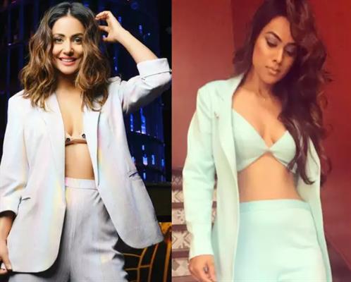 Hina Khan and Nia Sharma Set the internet ablaze with Tauba!