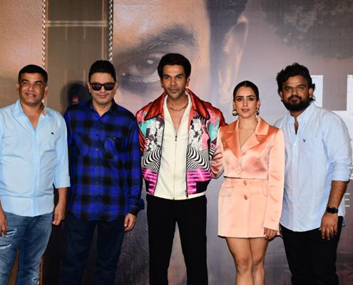 Rajkummar Rao & Sanya Malhotra at HIT: The First Case Trailer Launch Event