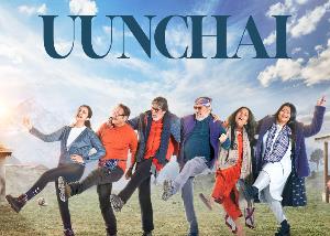 Uunchai Movie Posters starring Amitabh Bachchan, Anupam Kher, Boman Irani