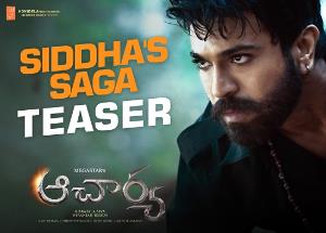 Siddha’s Saga  teaser: Ramcharan's awesome avatar in Acharya  