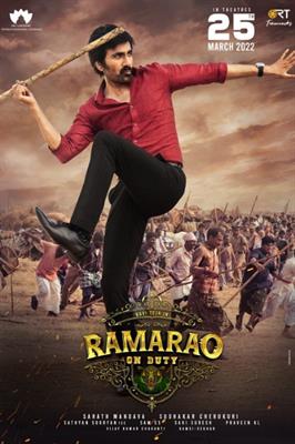Ramarao On Duty poster 