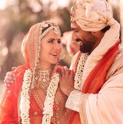 Vicky Kaushal and Katrina Kaif marriage pictures 