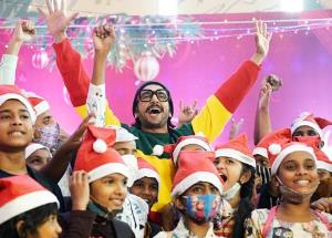 How superstar Ranveer Singh celebrated Christmas